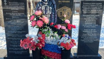 En el cementerio de los soldados caídos de Putin