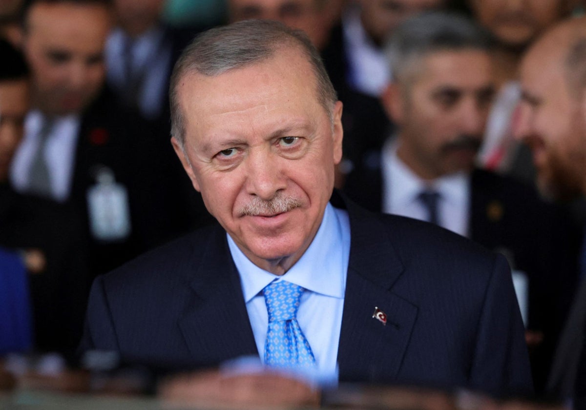 El presidenet turco, Recep Tayyip Erdogan