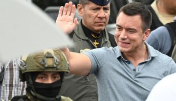 Noboa plantea la intervención en Ecuador de fuerzas de países aliados para combatir al crimen organizado