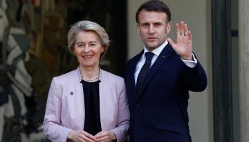 Macron habla con Trump poco antes de comenzar la cumbre urgente de líderes europeos en París