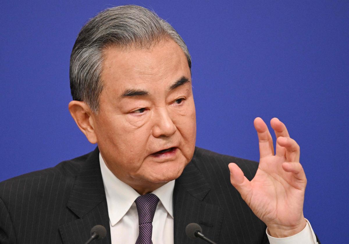 El ministro de Exteriores, Wang Yi.