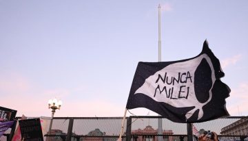 Un 8M en Argentina cargado de consignas contra Milei