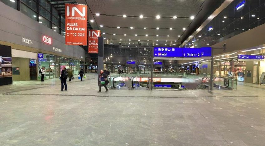 Evacuan la estación central de Viena por una «amenaza» no especificada