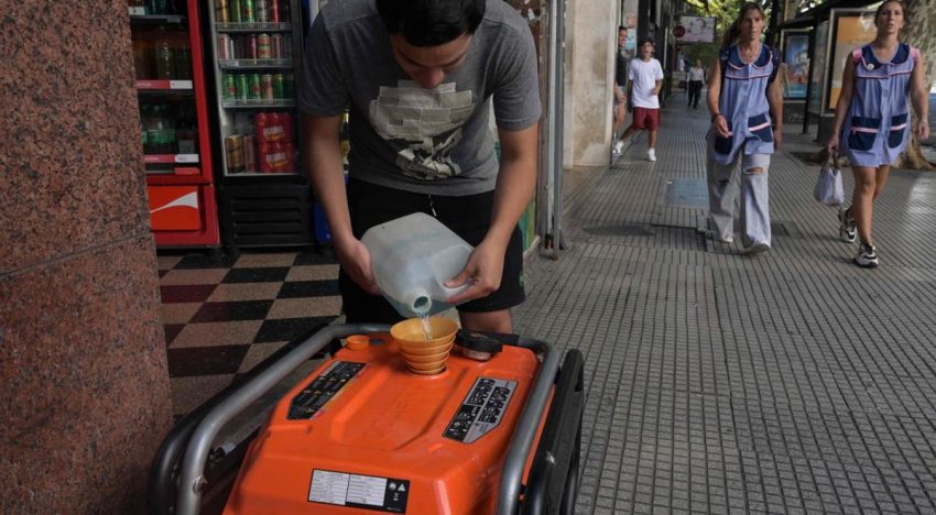 Buenos Aires sufre un apagón eléctrico en plena ola de calor