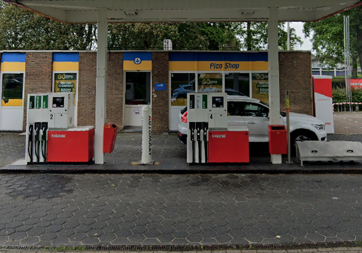 Gasolinera PicoShop en Terneuzen (Países Bajos) donde se produjo el robo