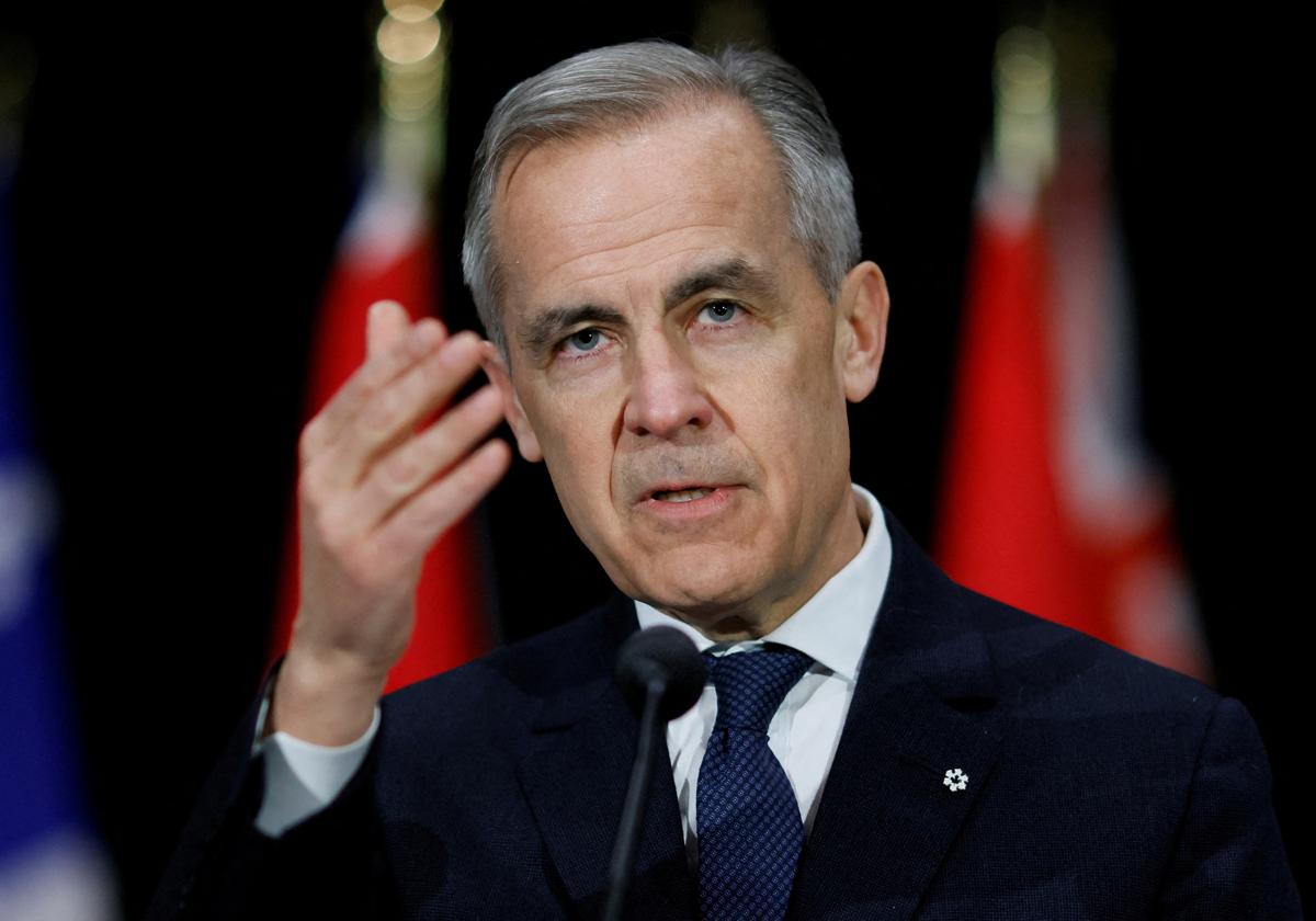 El primer ministro de Canadá, Mark Carney.