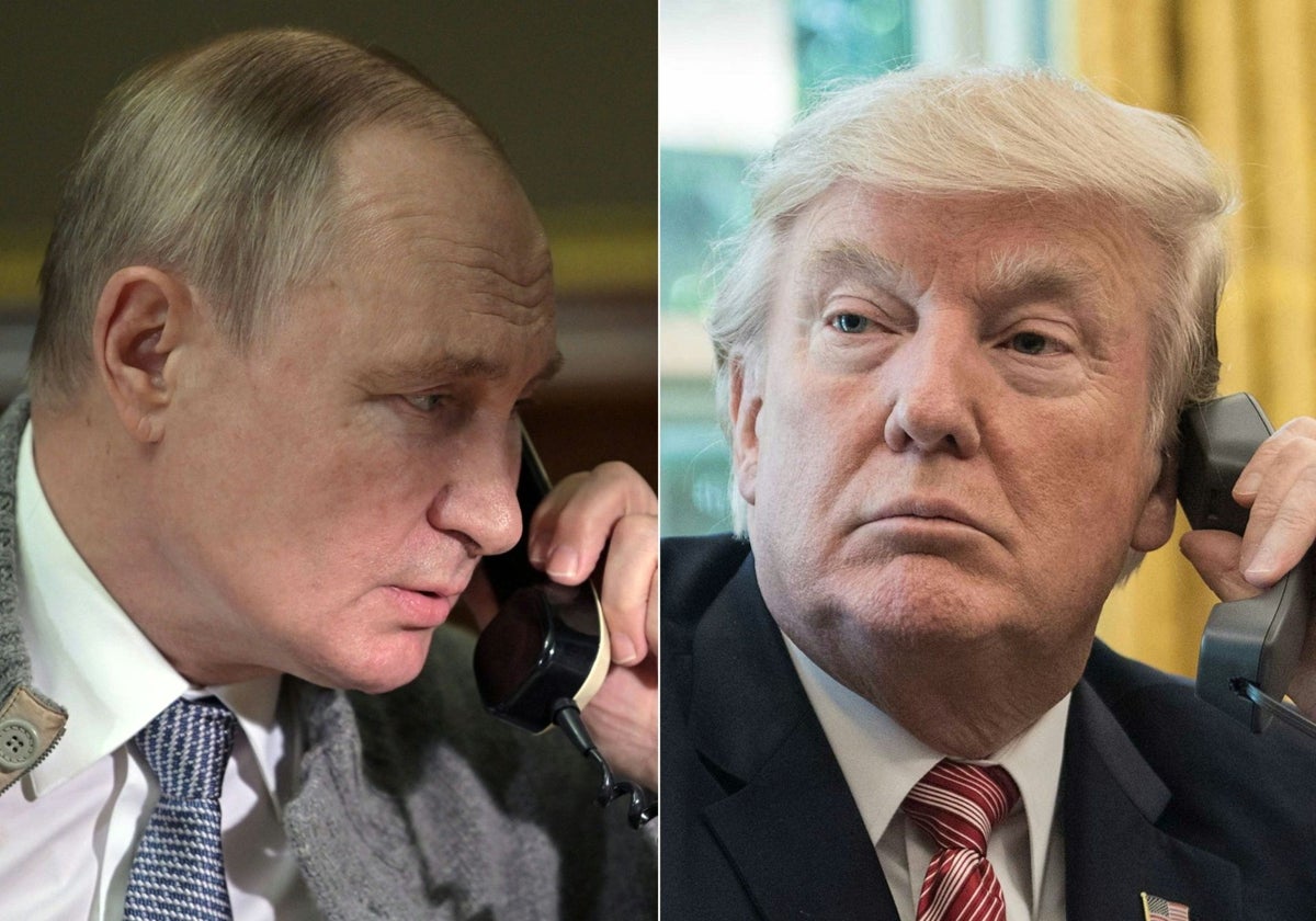 Trump y Putin hablaron por teléfono este martes