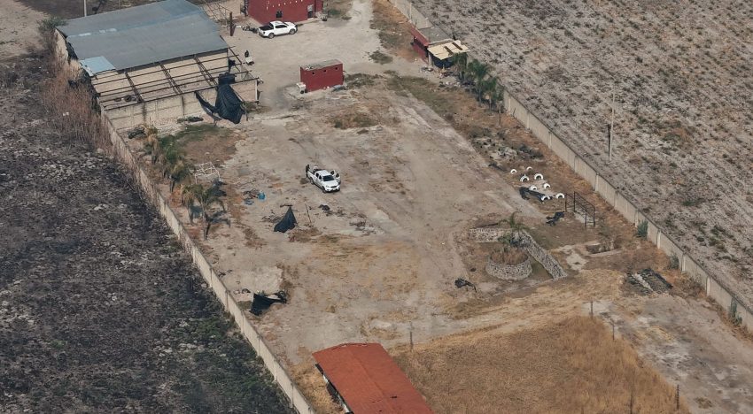 Descubierto un rancho del cártel de Jalisco que tiene tres crematorios humanos