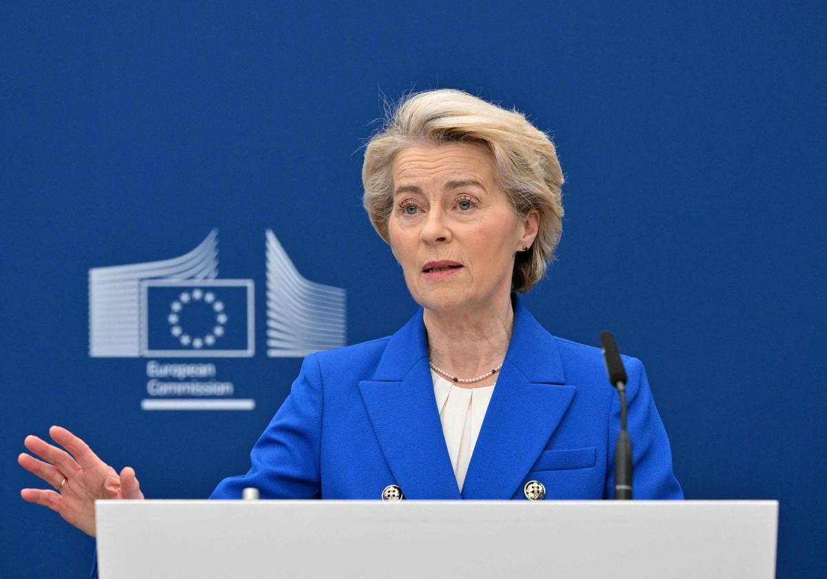 Ursula Von der Leyen anuncia el plan de Defensa en la Comisión Europea