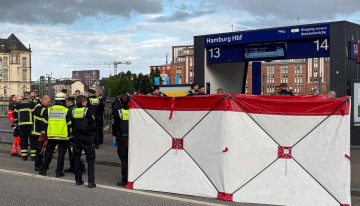 Al menos 12 heridos, seis de ellos en estado crítico, en un apuñalamiento en la estación de trenes de Hamburgo