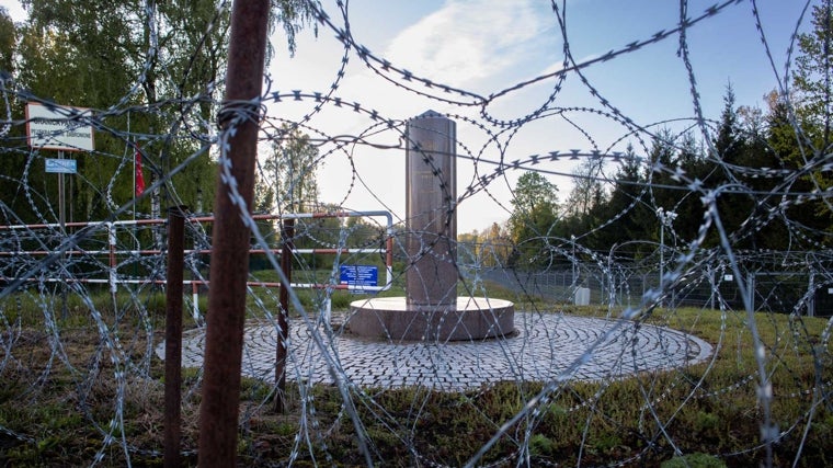 La triple frontera entre Polonia, Lituania y Rusia