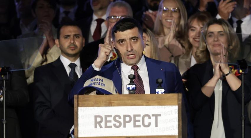El prorruso George Simion pide a la Justicia que anule la elección presidencial en Rumanía por «injerencias externas»