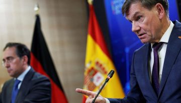 Alemania rechaza la propuesta de Albares y le responde que seguirá enviando armas a Israel