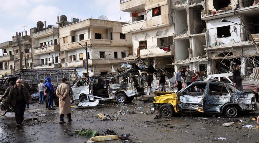 Israel anuncia haber bombardeado el distrito del Palacio Presidencial de Siria