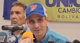 Capriles afirma que su participación en las elecciones parlamentarias no es ir «contra Machado ni contra Edmundo»