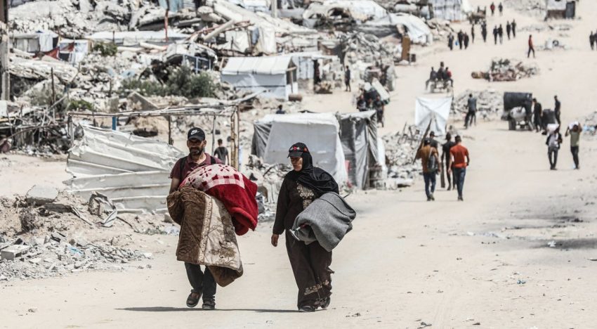 La ayuda llega con cuentagotas a las calles de Gaza