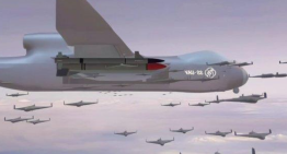 China desplegará el portaaviones volador más grande del mundo preparado para lanzar 100 drones para ataques masivos
