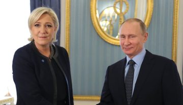 Le Pen apoya a Putin frente a Macron y los aliados europeos