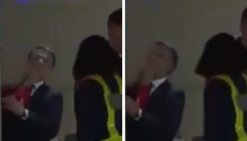 El Elíseo resta importancia al polémico manotazo de Brigitte a Macron en el avión presidencial a su llegada a Vietnam