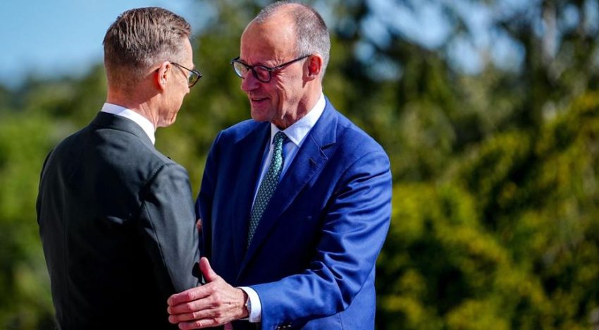 Alemania da garantías a Finlandia frente a Putin: «Defenderemos cada centímetro del territorio de la OTAN»