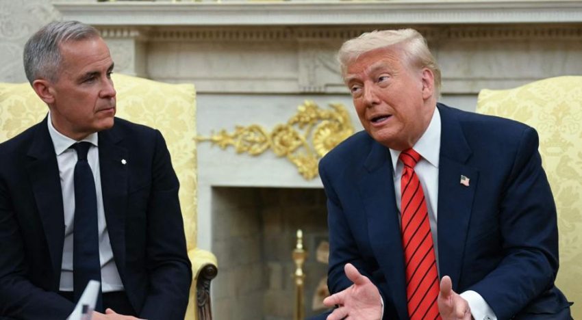 Trump, tras decirle Carney que Canadá no está en venta: «Nunca digas nunca»