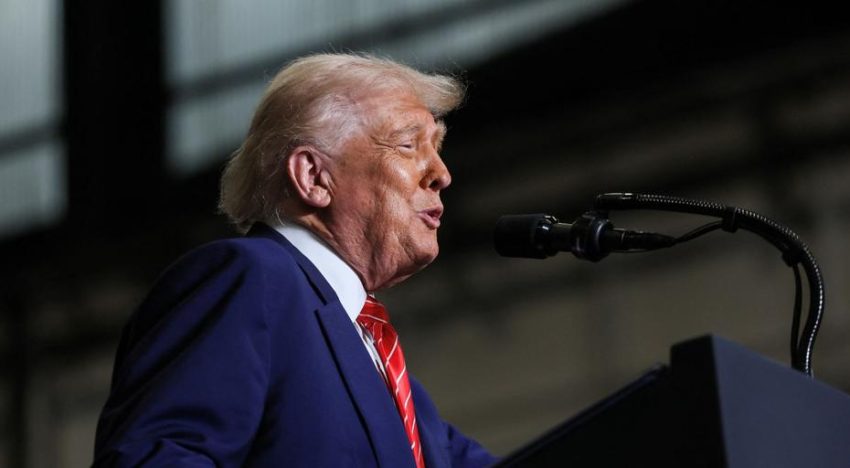 Trump dice que quiere duplicar los aranceles al acero hasta el 50%