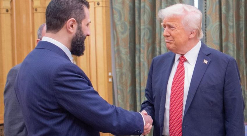 Trump muestra su versión más pragmática con el presidente sirio, el exyihadista Al Sharaa