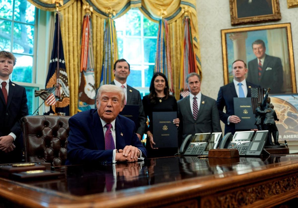 El presidente de EE.UU., Donald Trump.