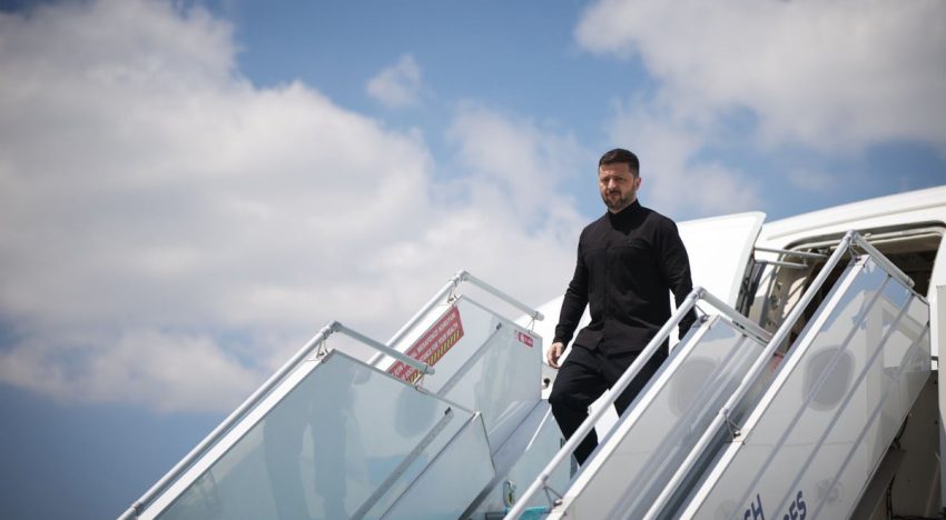 Zelenski llega a Turquía para conversar con Erdogan
