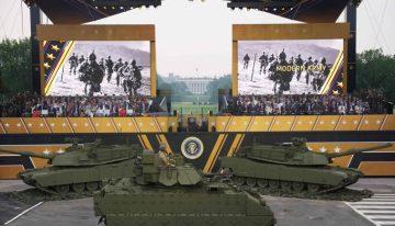 El desfile del orgullo Trump: tanques en Washington