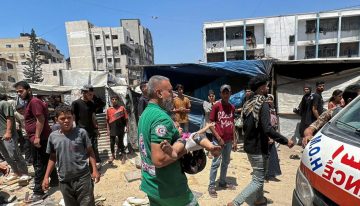 Mueren tres periodistas palestinos en un bombardeo de Israel contra un hospital en el norte de Gaza