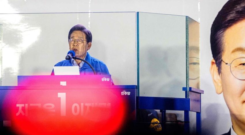 El polémico opositor Lee Jae-myung gana las elecciones pero Corea del Sur sigue dividida
