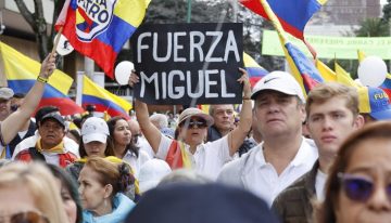 'Marcha del silencio' contra el regreso de la violencia a Colombia
