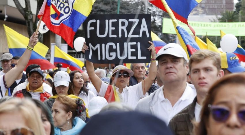 'Marcha del silencio' contra el regreso de la violencia a Colombia