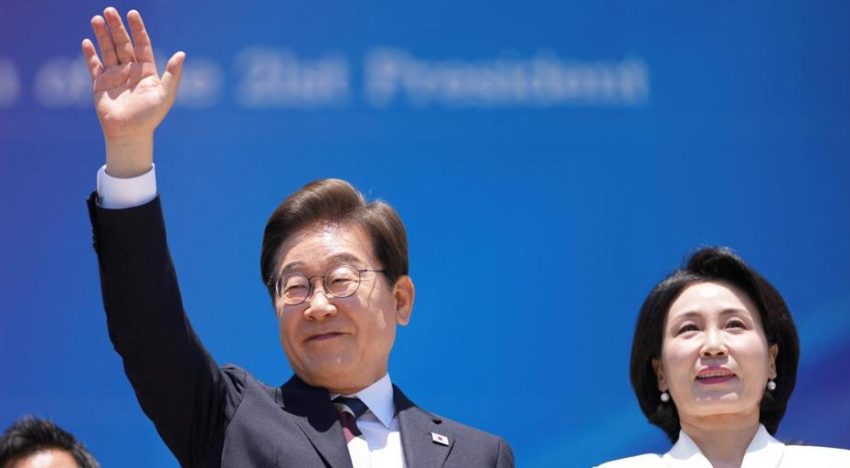 Lee Jae-myung asume la presidencia de Corea del Sur para cerrar la crisis democrática