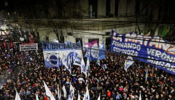 Protestas en las calles tras la ratificación de la condena contra Cristina, mientras el kirchnerismo busca sustituto
