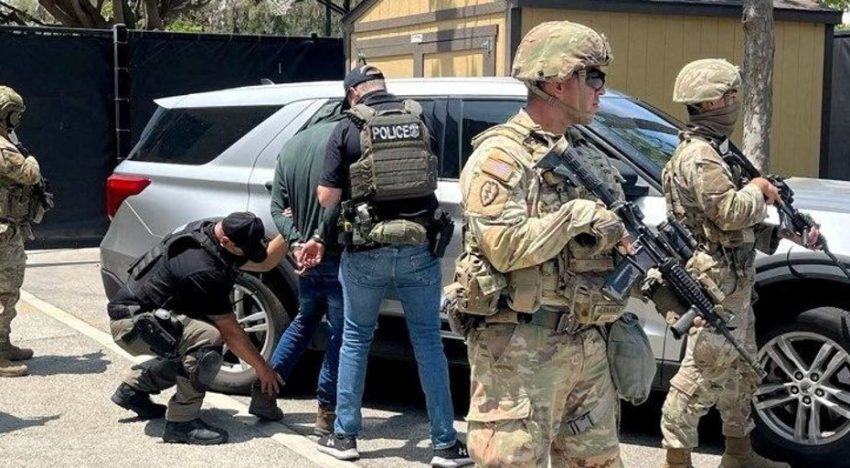 La Administración Trump implica a los militares en las redadas contra inmigrantes en Los Ángeles