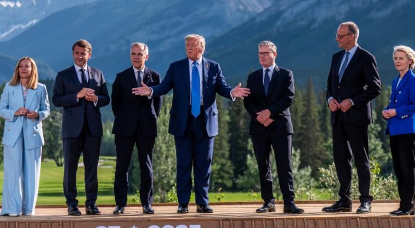 El G7 acuerda una declaración de apoyo a Israel, con Trump entre los firmantes