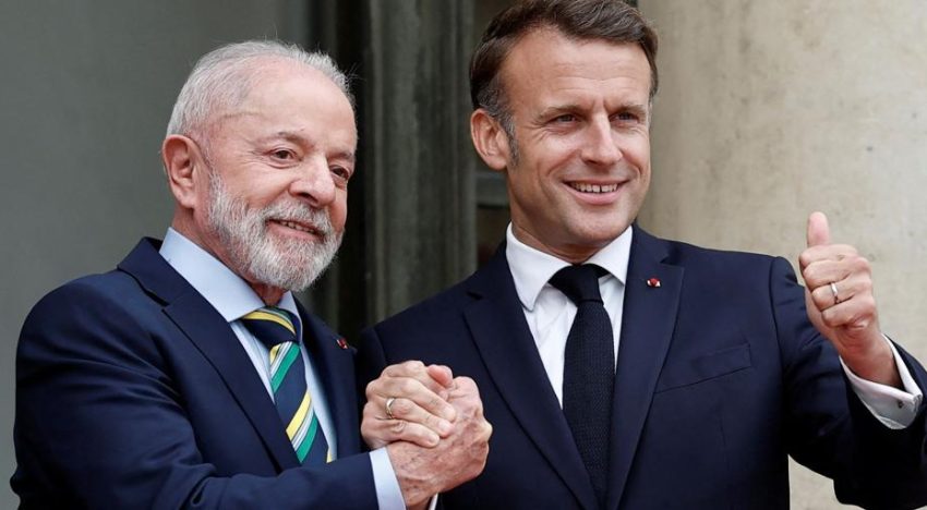Macron recibe a Lula con mucha pompa y busca tender puentes pese a sus diferencias sobre Ucrania y Mercosur