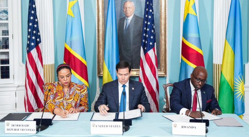 El Congo y Ruanda alcanzan un histórico acuerdo de paz con la mediación de EE.UU.