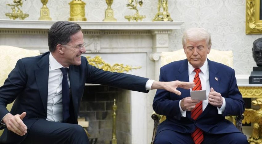 Rutte adula a Trump para asegurarse el éxito de la cumbre de la OTAN más convulsa: «Vuela hacia otro gran éxito en La Haya»