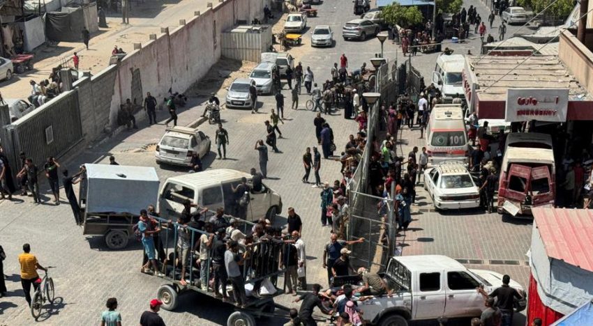Al menos diez palestinos mueren por disparos de Israel cerca de un punto de distribución de ayuda en Gaza