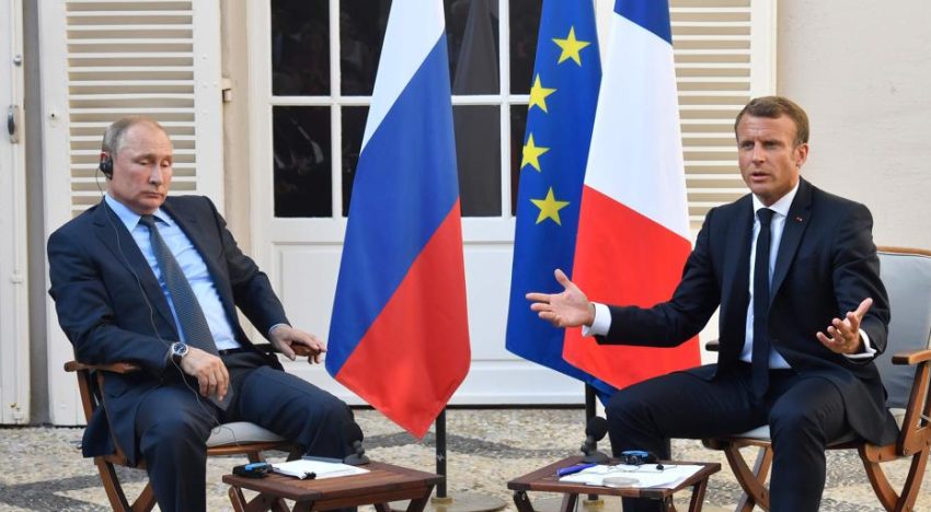 Macron pide un alto el fuego a Putin «lo antes posible» en su primera llamada telefónica desde 2022