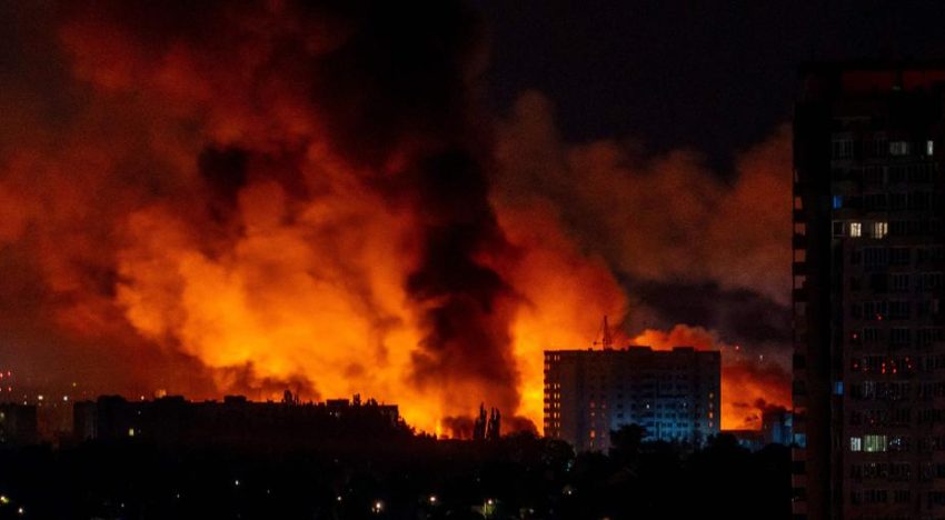 Al menos 23 heridos tras «uno de los ataques a mayor escala» de Rusia contra Ucrania: lanzaron 550 drones y misiles contra Kiev