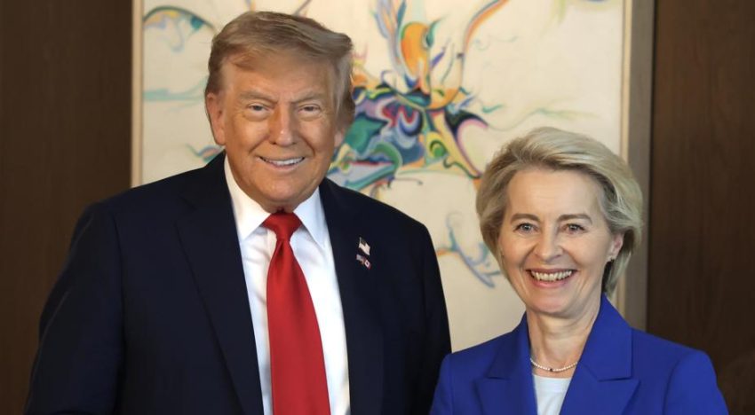 Von der Leyen aplaza los aranceles a EE.UU. para seguir negociando con Trump