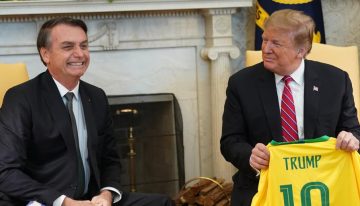 Trump elogia en una carta a Bolsonaro y dice que «espera» que se cancele el juicio en su contra