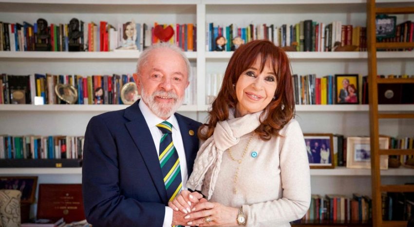 Cristina Fernández de Kirchner, tras recibir a Lula da Silva en su prisión domiciliaria: «Él también fue perseguido»