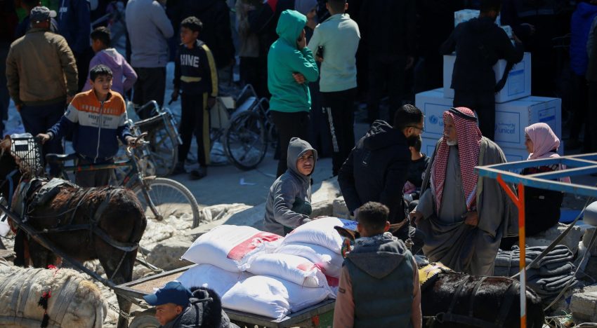 Denuncian la muerte de 21 palestinos en un punto de distribución de ayuda de la GHF en el sur de la Franja de Gaza