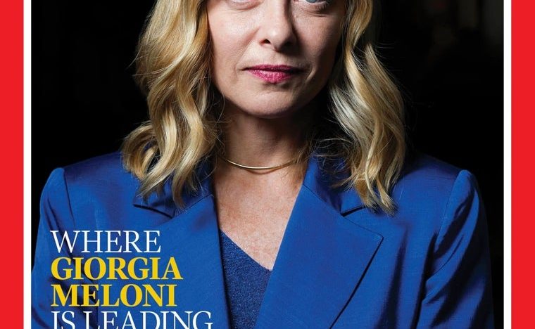 La revista 'Time' dedica su portada a la primera ministra italiana: «Dónde Giorgia Meloni está conduciendo Europa»