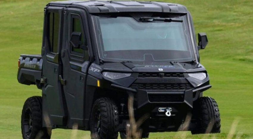 El Golf Force One, el coche blindado de Trump para disfrutar de su juego favorito en Escocia